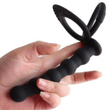 Vibrator Sex Toys for Couples Sex Ring Anal Beads Butt Plug G Spot Massager