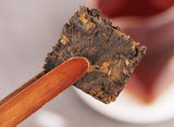 40g piece of fragrant pu-erh tea iced sweet ripe tea pu-erh tea brick pu-erh