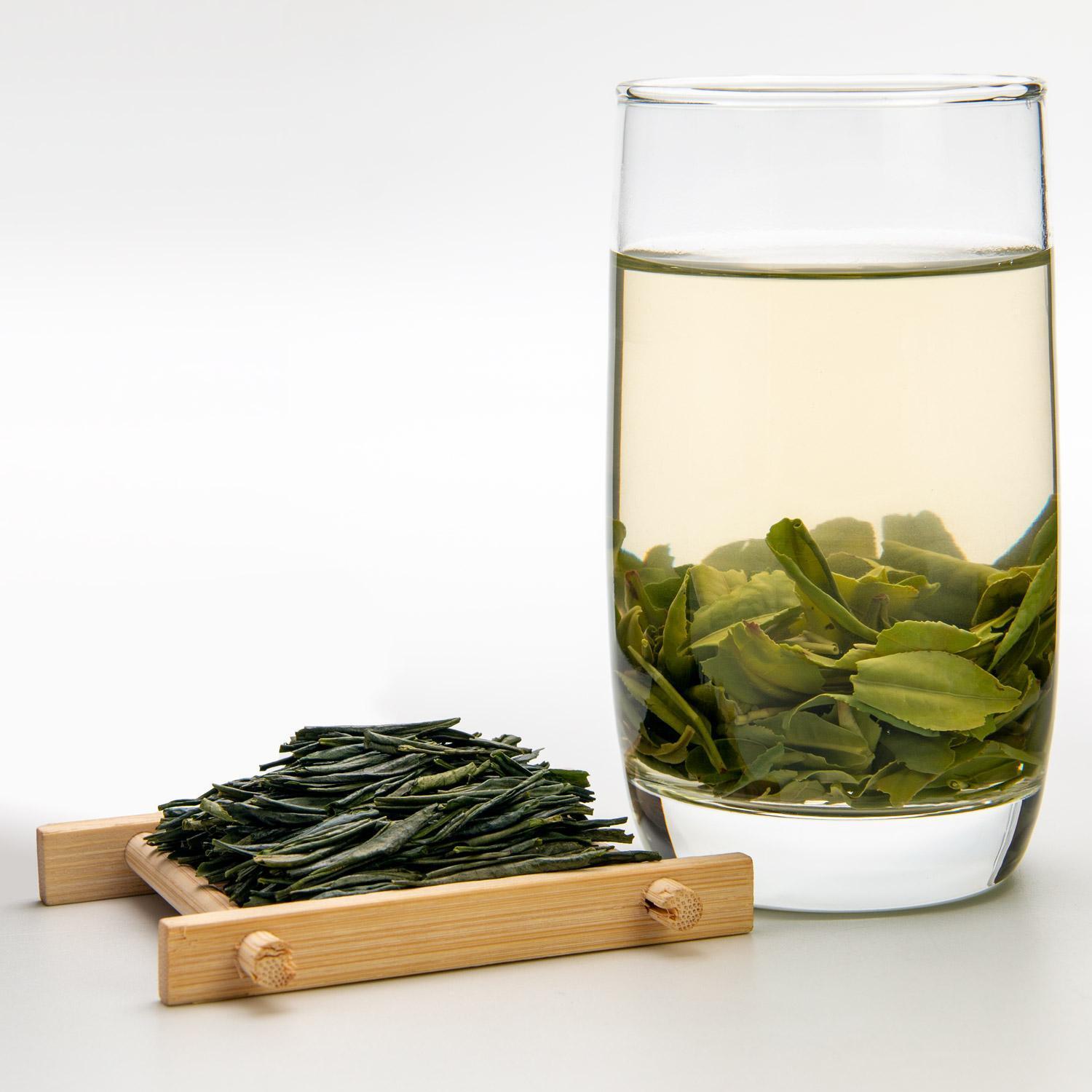 100g Affordable prices Chinese Green Tea Zhu Ye Qing Tea Yuqian 3rd Grade Main image