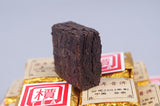 500g Chenxiang Pu'er Small Golden Brick Mini Ripe Tuocha Catalpa Square Brick