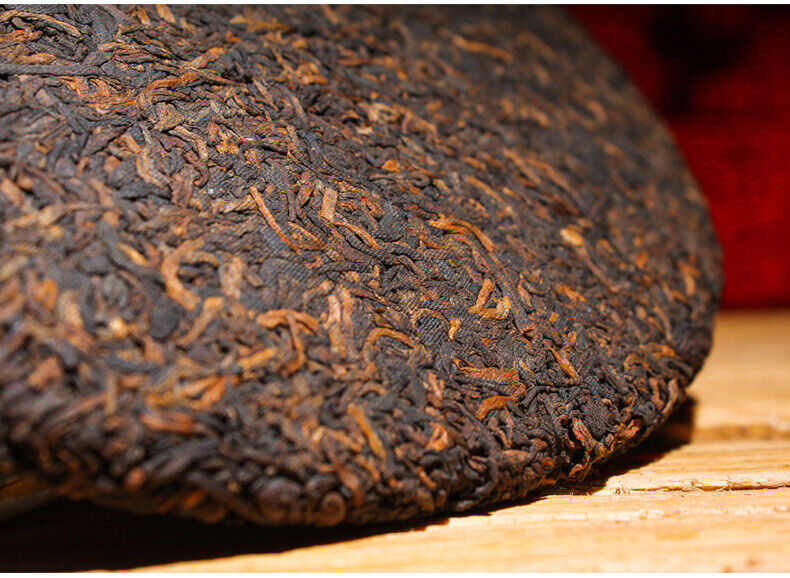 Yunnan Pu'er Tea Ripe Tea Cake Lao Banzhang Ripe Tea Cake 357g