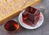 500g Yunnan Pu'er Palace Golden Brick Pu'er Tea Ripe Tea with Jujube Fragrance
