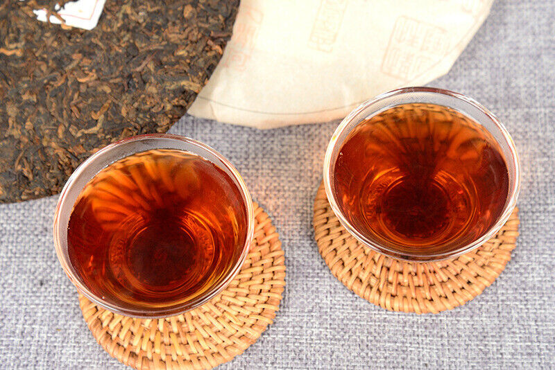 Yunnan Puerh Tea Cake 357g Ripe Puerh Tea Cake Ancient Tree Tea Cake