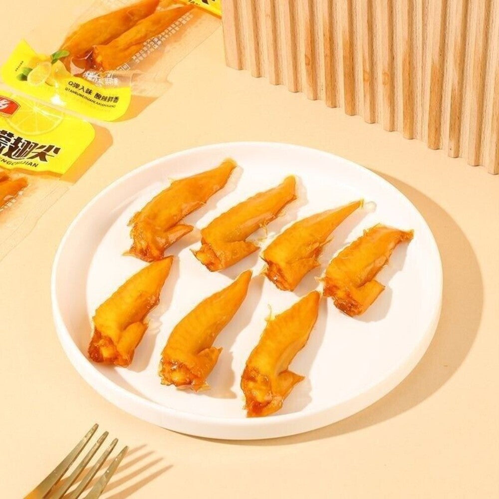 Zesty Lemon Chicken Wing Tips Movie Night Snack Spicy Crispy Bites Main image