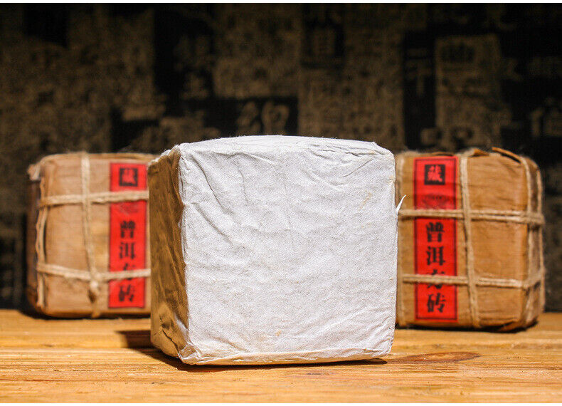 Natural Yunnan Pu'er Raw Tea Brick 500g Pu'er Raw Tea Brick Healthy Drink