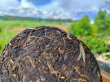 200g Yiwu Pu-erh Tea Old Raw Tea Tianmen Mountain High Pole Pu-erh Old Cake Tea