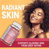 Biotin Vitamin C Collagen Gummies Nails Hair Skin Beauty 60 Vegan Capsules