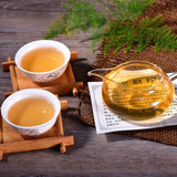 Aged Pu'er Raw Tea Pressed Tea Cake China Natural Old Tree Puerh Green Tea 357g