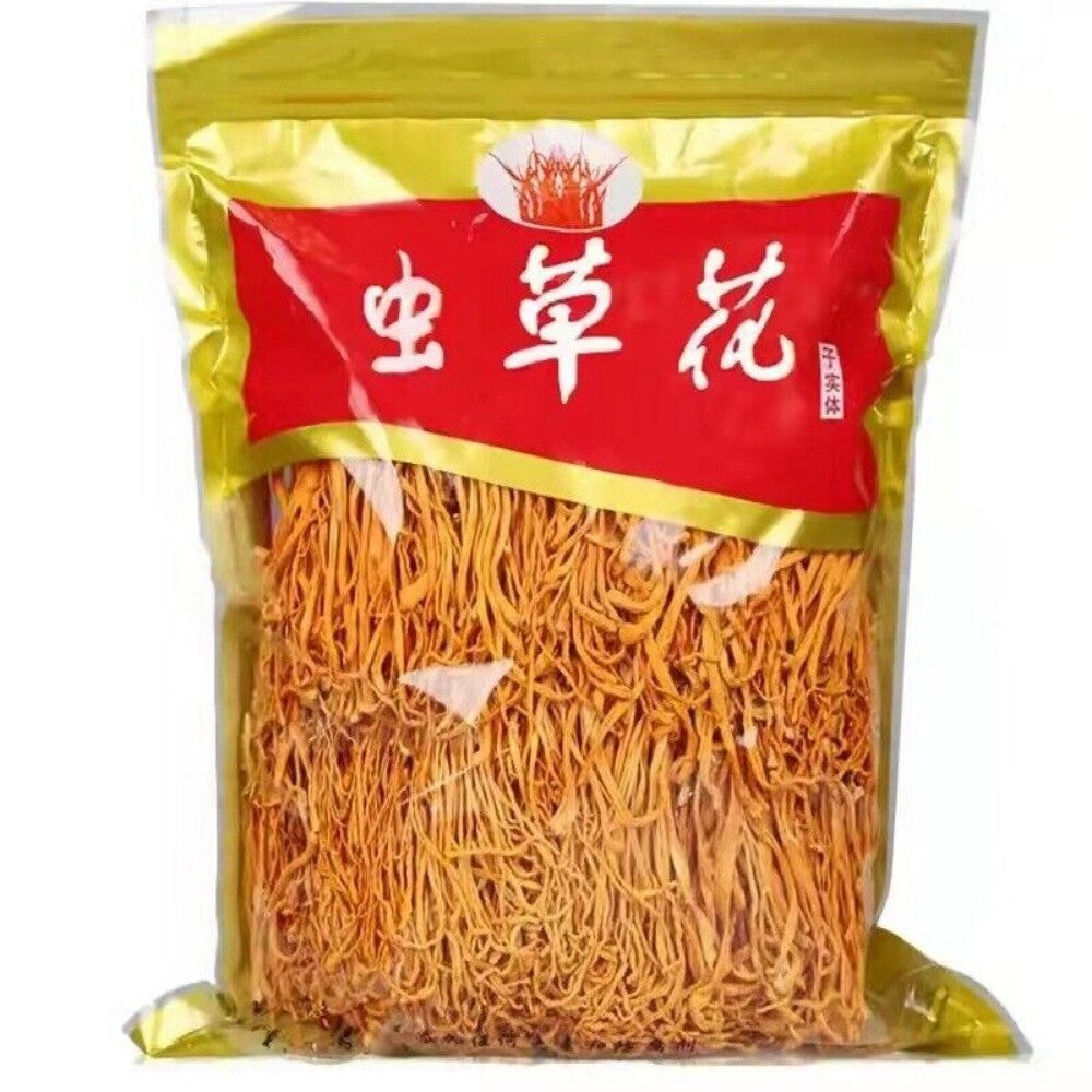 Organic Cordyceps Militaris 500g Premium Super Mushroom Chong Cao Hua Natural