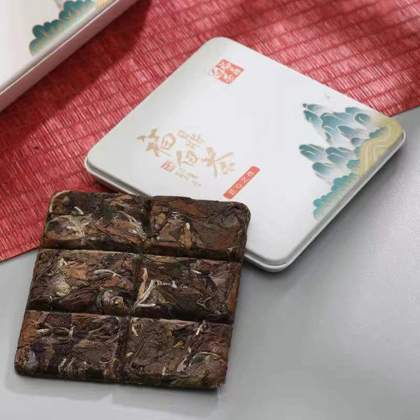 Fuding Old White Tea Shou-mee White Tea Small Square Gift Box Small Tea Cake