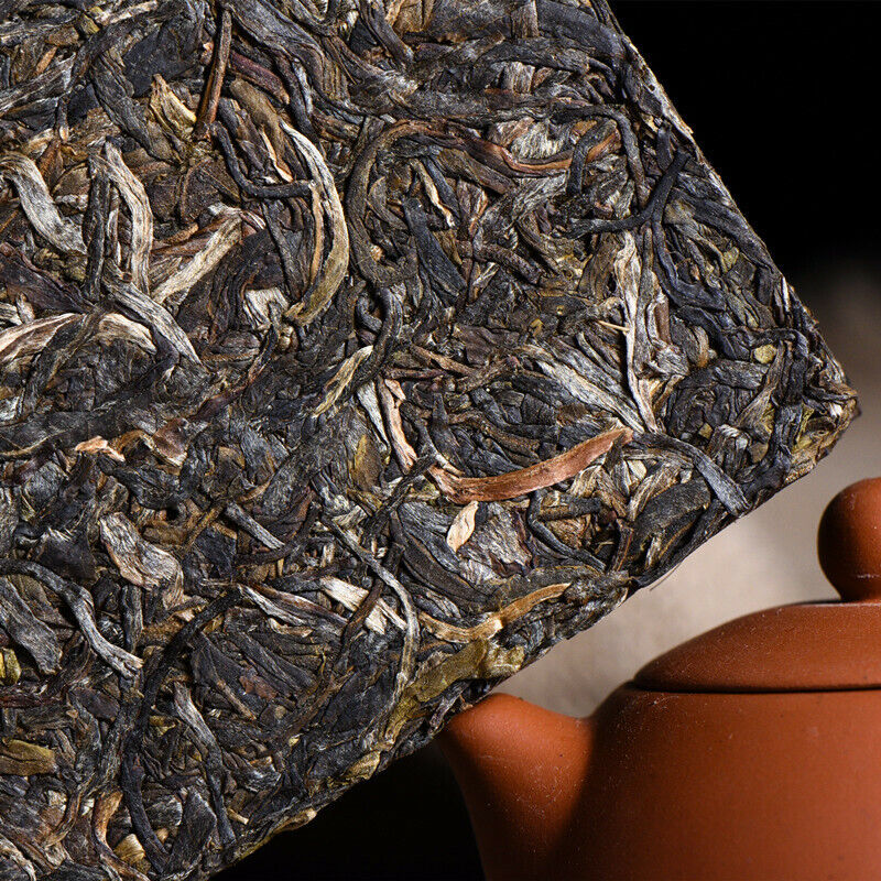 Green Tea Brick Healthy Drink  Organic Pu-Erh Tea Ancient  Pu'er 250g/8.8oz