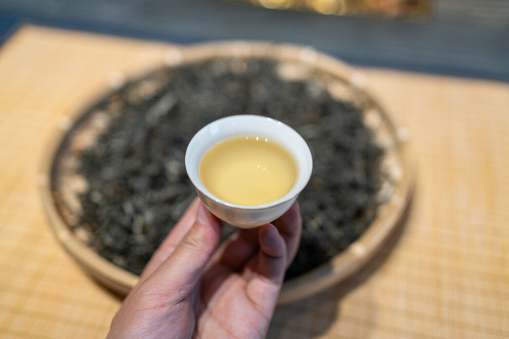 500g Icelandic Damnuo Ancient Pu-erh Raw Tea Honey Orchid Aroma Sun Green Tea