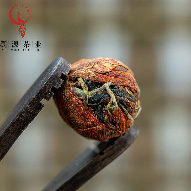 Yunnan Fengqing work black tea handmade dragon pearl small gold ball Dian Hong Secondary image