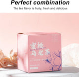 Pfirsich Oolong Tee 50g/1.8oz Weißer Pfirsich Früchteteebeutel Mit Fruchtigem