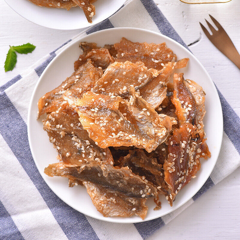 Spicy Yellow Croaker 500g Specialty Small Fish Fry Spicy Dried Fish Slices Secondary image
