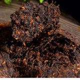 357g/12.59oz Ripe Puerh Heaven Earth Menghai Royal Golden Bud Old Arbor King Tea