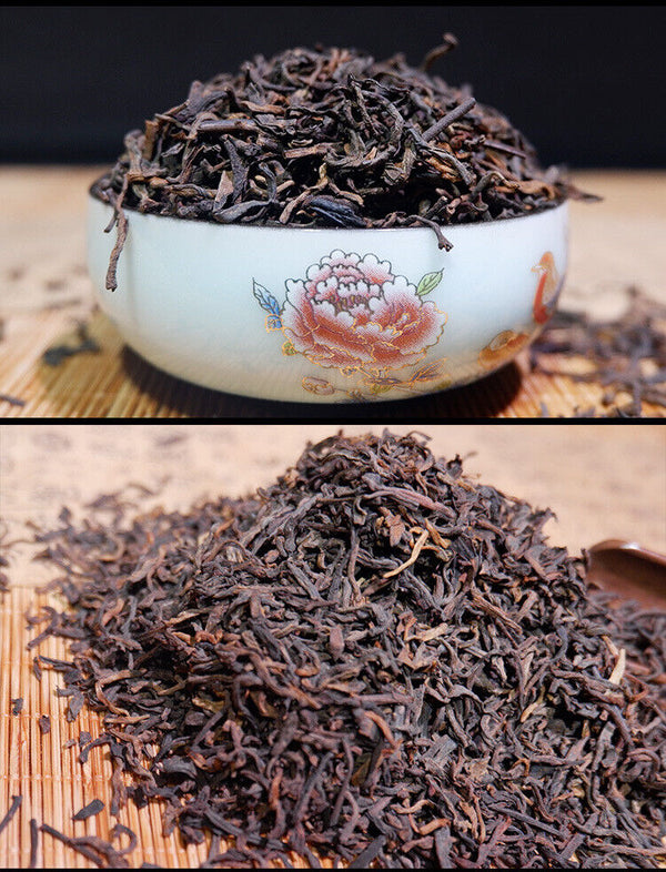 Old Ripe Pu Ripe Tea Loose Tea Jingmai Top Grade 200g Loose Puerh Tea