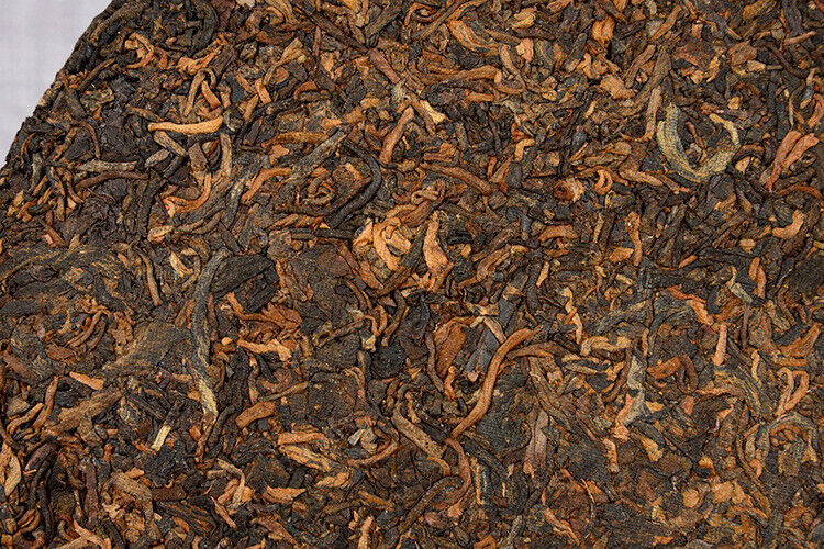 Pu'er Tea Cake Ripe Tea 357g Banzhang Golden Bud Ripe Tea Cake