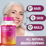 Supplements Hair Nail Growth Skin Collagen Gummies 60 Gummies Healthy