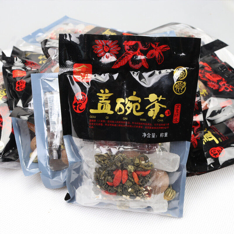 GaiBowl Tea Eight Treasures Tea Chrysanthemum Wolfberry RedDate Guiyuan Tea 800g