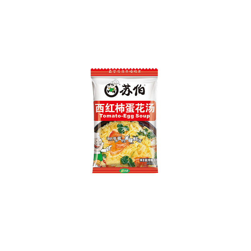 Subo Instant Soup Egg Drop Soup Vegetable SoupReady To Drink  10 Packs 苏伯速食汤蛋花汤