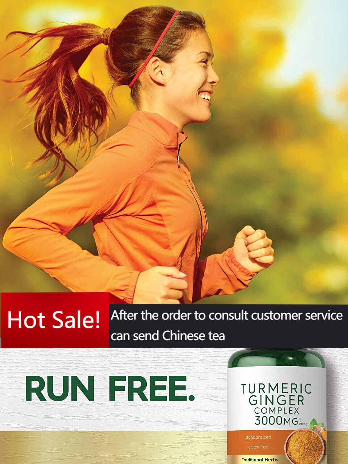 120 Softgels | by Carlyle Turmeric Curcumin & Ginger Complex 3000mg | Main image