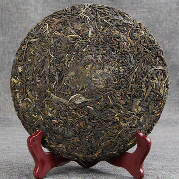357g Yunnan Menghai Qizi Puerh Tea Cake Puer Tea Collection Aged Puer Tea
