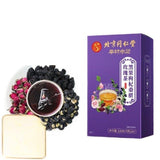Healthy and high-quality black fruit goji berry mulberry rose tea for women