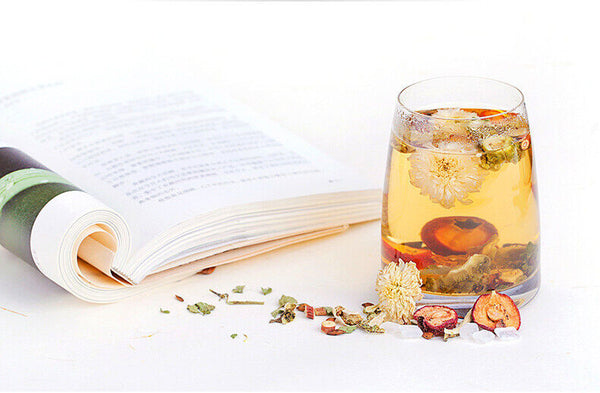 Eight Treasures Bitter Melon Fire Herbal Tea Flower Herb Health Care Bag Tea115g