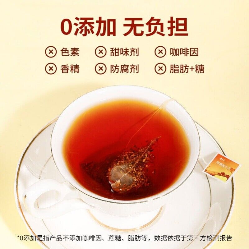 Rooibos Tea Caffeine-Free, Convenient Triangle Bags, South African Blend