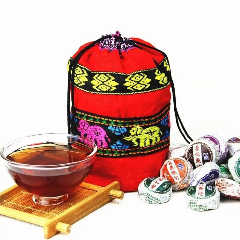 Famous Flavor Mixed MIni Puer Tuo Cha Colorful Yunnan Pu'er Tea Xiaotuo Tea