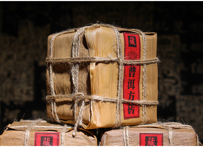 Natural Yunnan Pu'er Raw Tea Brick 500g Pu'er Raw Tea Brick Healthy Drink