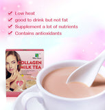 Private Label Collagen Milk Tea Glow Beauty Women Skin Whitening Tea 10g*10bags
