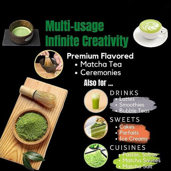 Organic Matcha Green Tea Powder Weight Loss Products Natural Pure Ceremonial