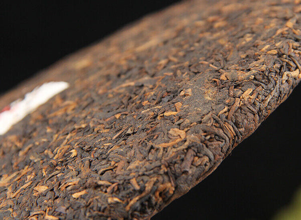 Long Yuan No. Pu'er Ripe Tea Cake Ancient Tree Yunnan Seven Seeds Cake 380g/cake