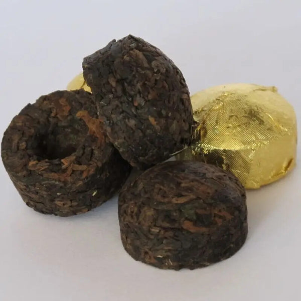 Compressed Puerh Tea 160G Mix Different Flavor Puer Raw Tea Ripe Tea Gift Tea