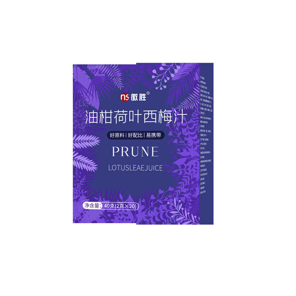 Citrus Oleifera Lotus Leaf and Prune Juice 40g
