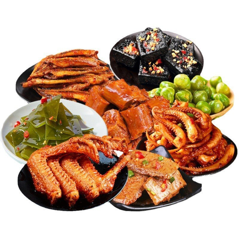 Vegetarian Flavored Snacks Bulk Pack Spicy Snack Gift Box Mixed Savory Main image