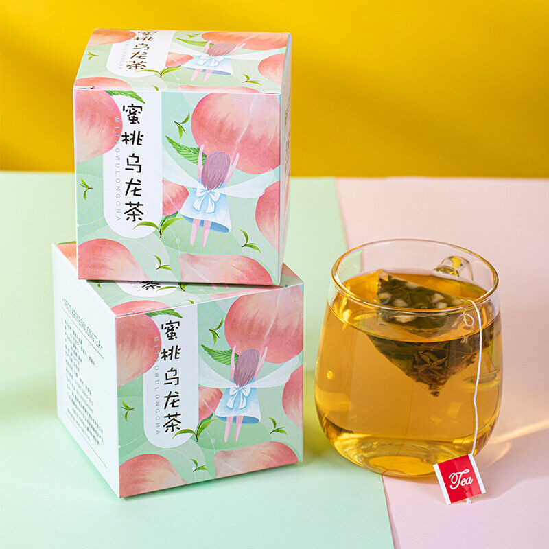 Peach Oolong Tea Cold Tea Peach Oolong Fruit Tea Triangle Bag Tea Scented Tea Main image