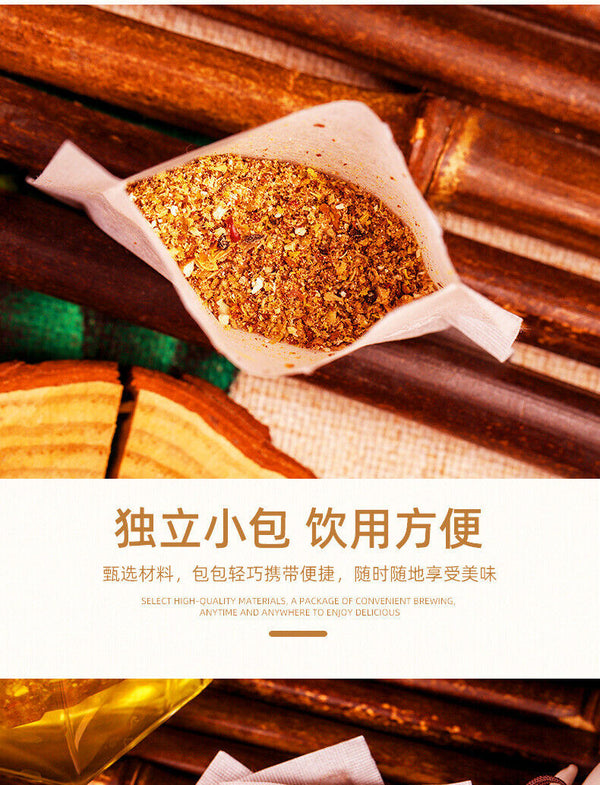 Clove Mushroom Sandthorn Tea Herbal Blend Natural Tea for Health
