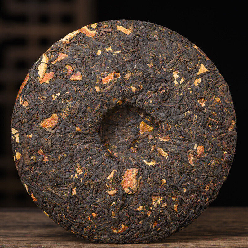 Chenpi Puerh Tea Ripe Tea Cake Domain State Ancient Tea 357g/12.59oz