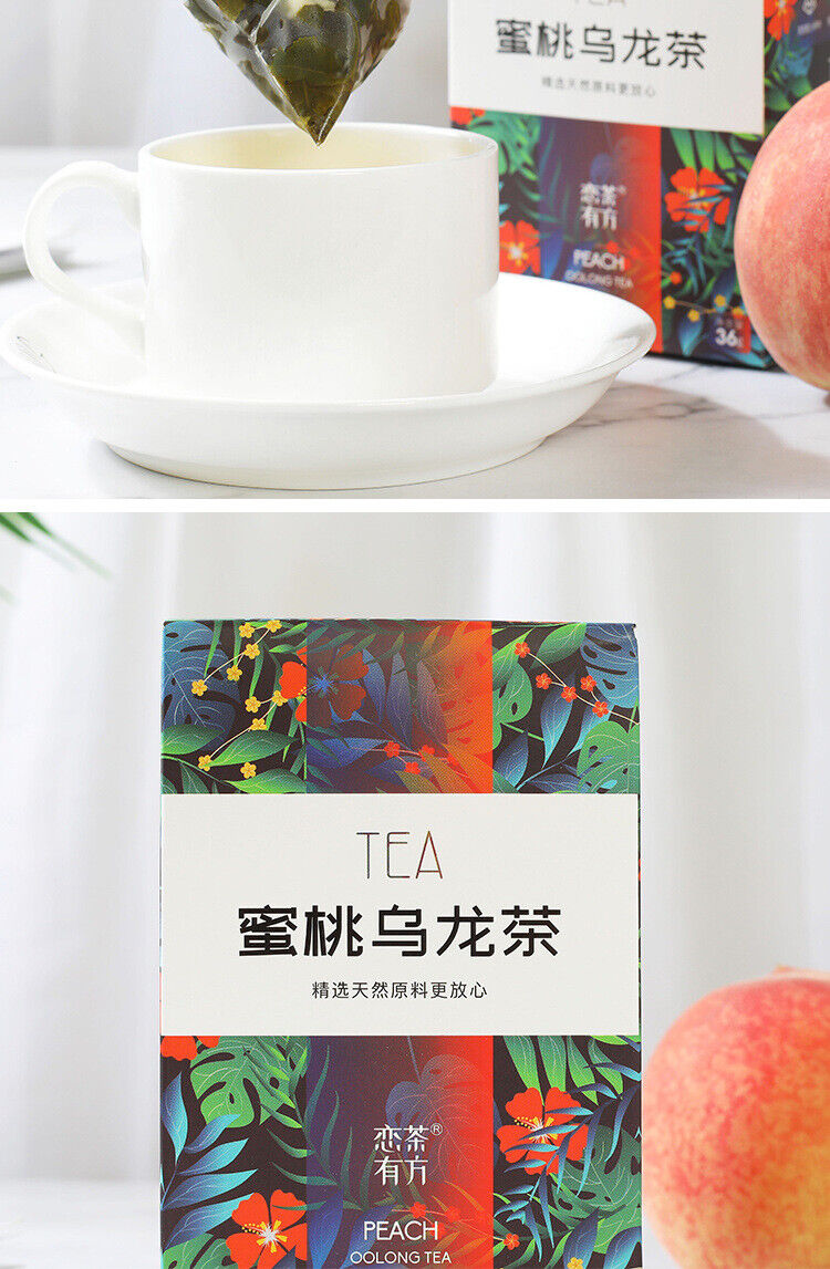Honey Peach Oolong Tea Fruit Flower Cold Soaked Tea Bag White Peach Oolong Tea