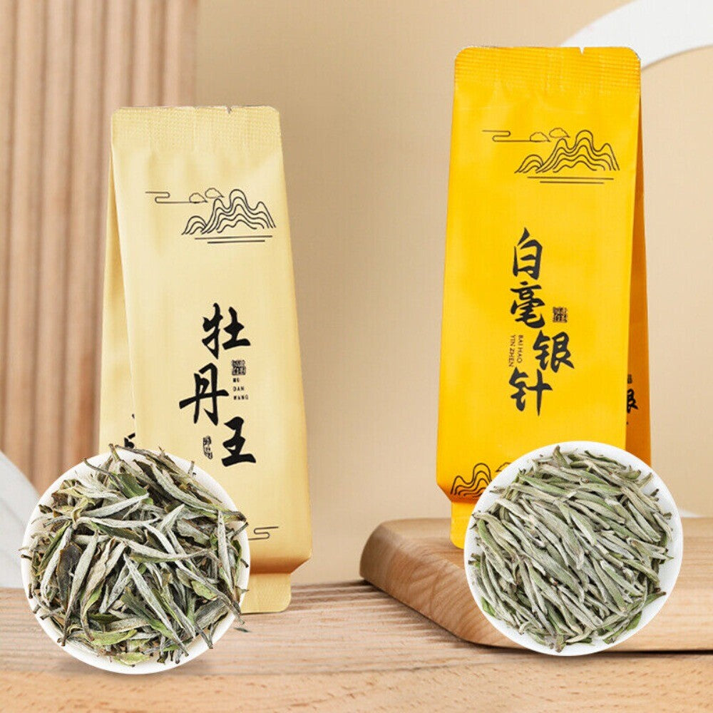 Zhenghe White Tea Sampler 2 Infusions Bai Mudan Yinzhen Premium Main image
