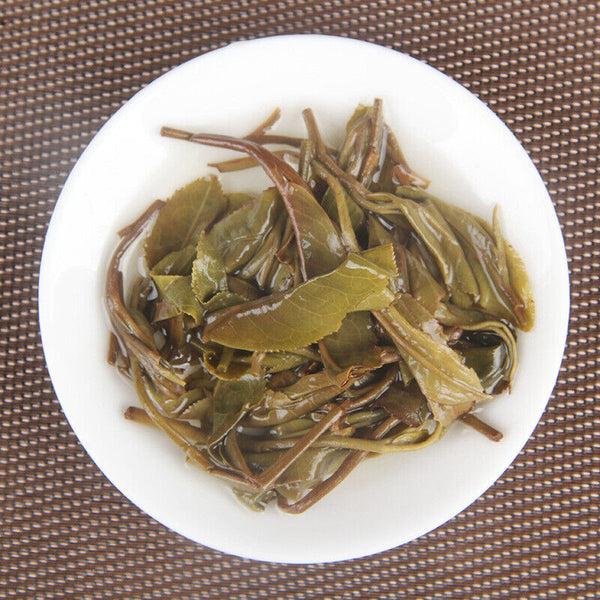 Raw Puer Tea Cake Youle Mountain Shen Puerh Qizi Cha Bing 357g/12.59oz