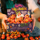 Halloween Candy - Explosive Pumpkin Candy Cute Spooky Pumpkin Candies Gift Box