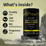 Reine Himalaya-Shilajit-Fruchtgummis zur Immununterstützung mit Ashwagandha