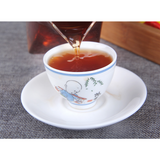 36g * 10 Pu'er Tea Brick Old Cooked Tea Class Seal Golden Bud Ancient Tree Tea