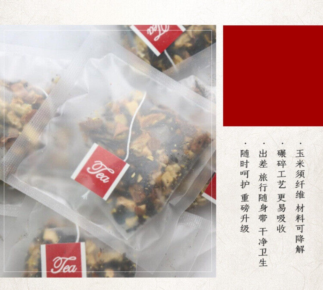 Apple Pear Black Fruit Tea Blend Hot Brewing Natural Sweet Flavor Loose Leaf
