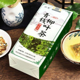 Green willow healthy tea Autumn blood sugar tea Herbal tea Quini leaf Sallow