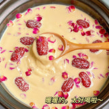 Rose Jasmine Cinnamon Tea Homemade Roasted Milk Netflix Drink